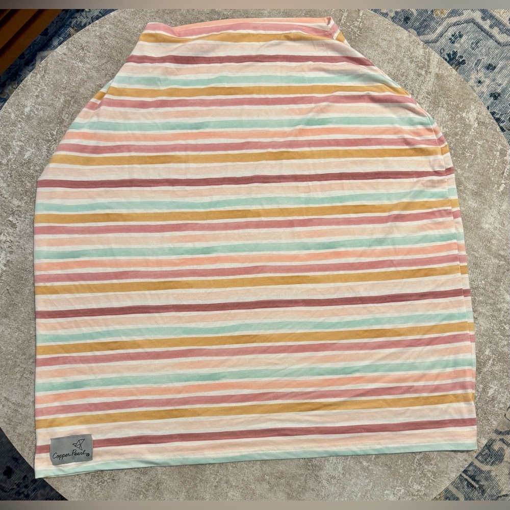 Copper Pearl Multi-Use Cover: Car Seat, Nursing, and Stroller Cover for Sun - Picture 2 of 9